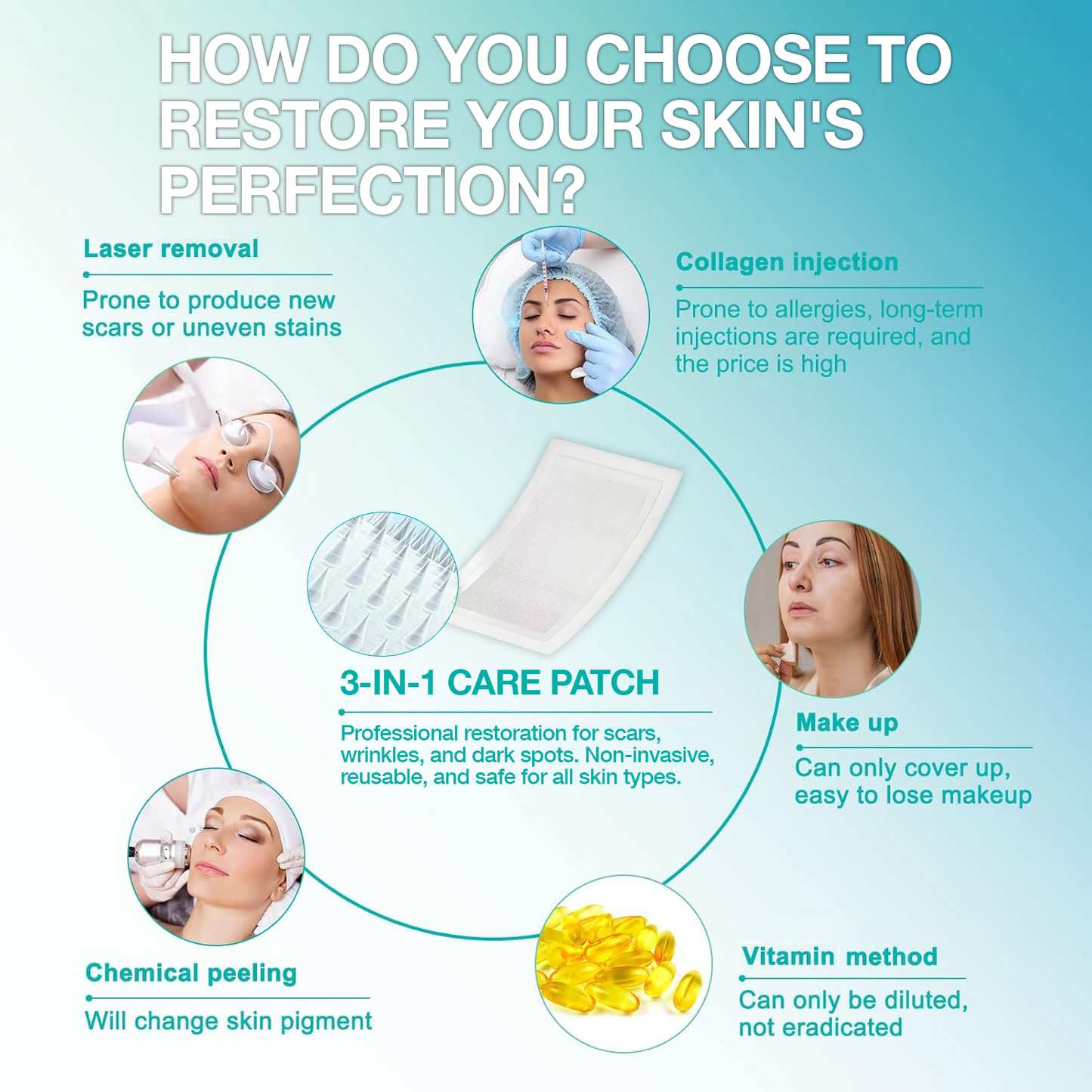 3 in 1 Microdarts Care Patch, 2026 New Professional Silicone Scar Sheets