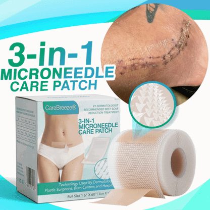 3 in 1 Microdarts Care Patch, 2026 New Professional Silicone Scar Sheets