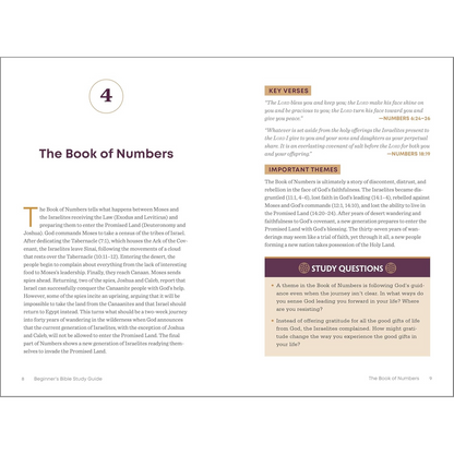 The Beginner's Bible Study Guide (Spiral Bound)