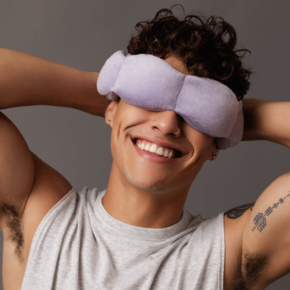 Sleep Mask | The weightedBlanket For Your Eyes, DeepSleep, side-sleeping Friendly100% Blackout