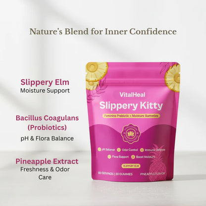 Slippery Kitty Feminine Probiotic Gummies
