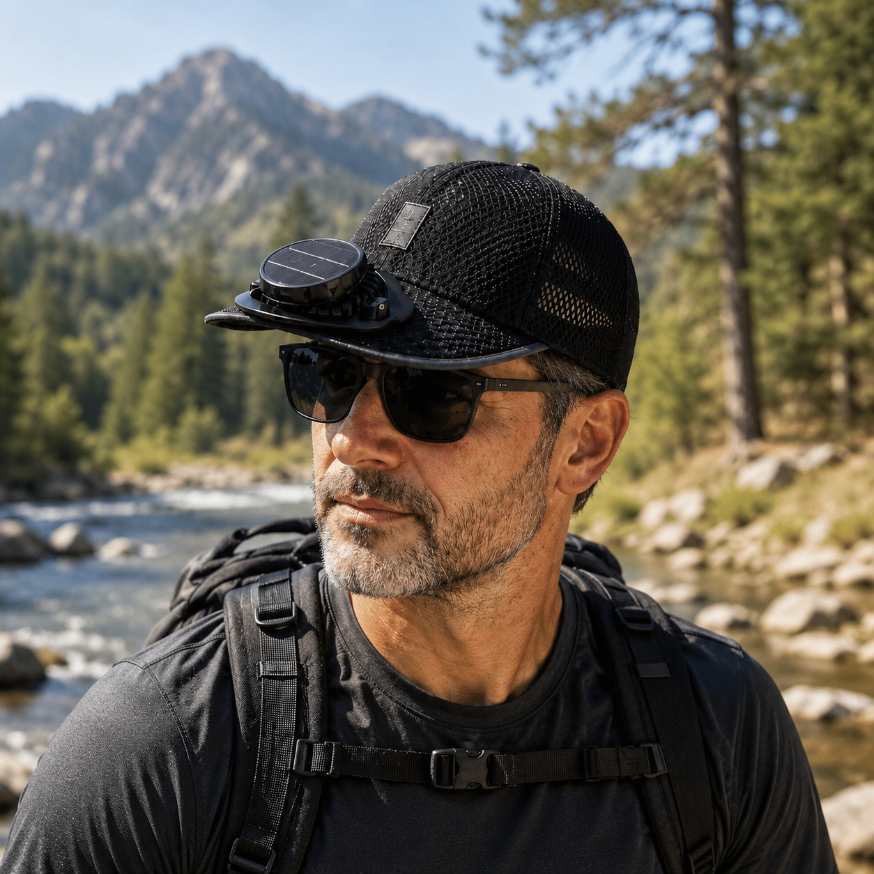🧢2026 Pro Outdoor Cooling Hat: Dual-Power Fan Cap