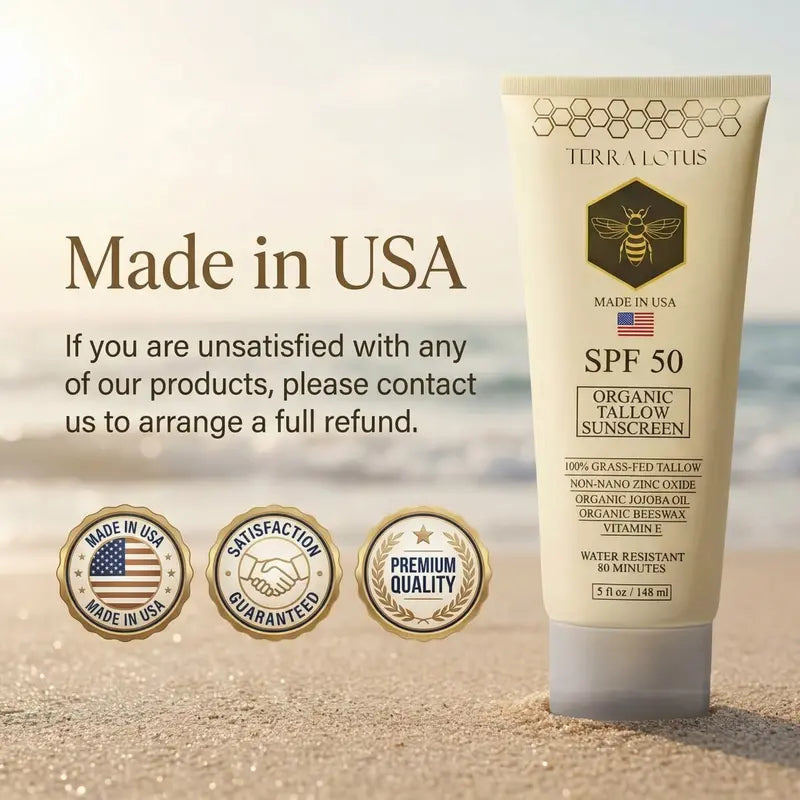 Organic Tallow Sunscreen SPF 50