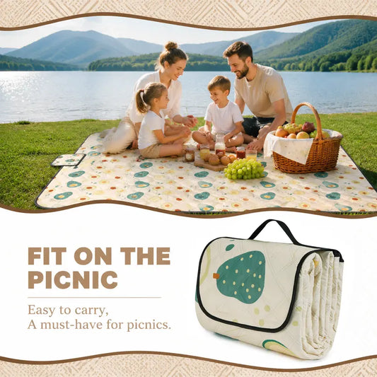 Large Waterproof Picnic Blanket – Foldable Outdoor Mat