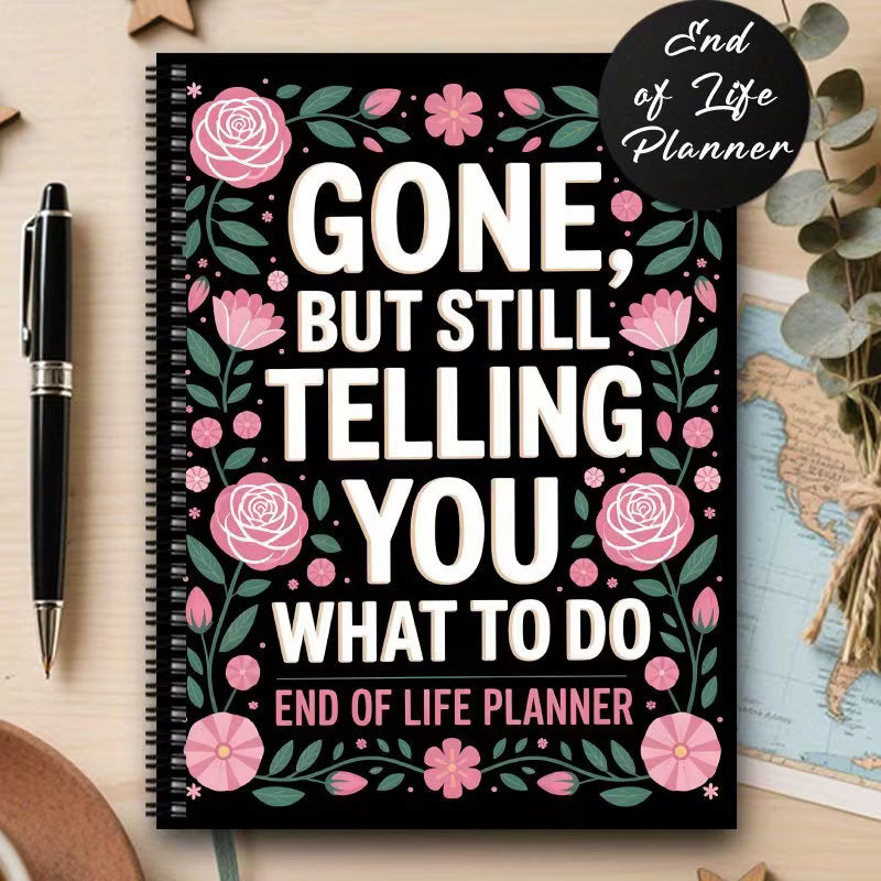 Last Wishes Organizer Book | End-of-Life Planner & Estate Planning Guide