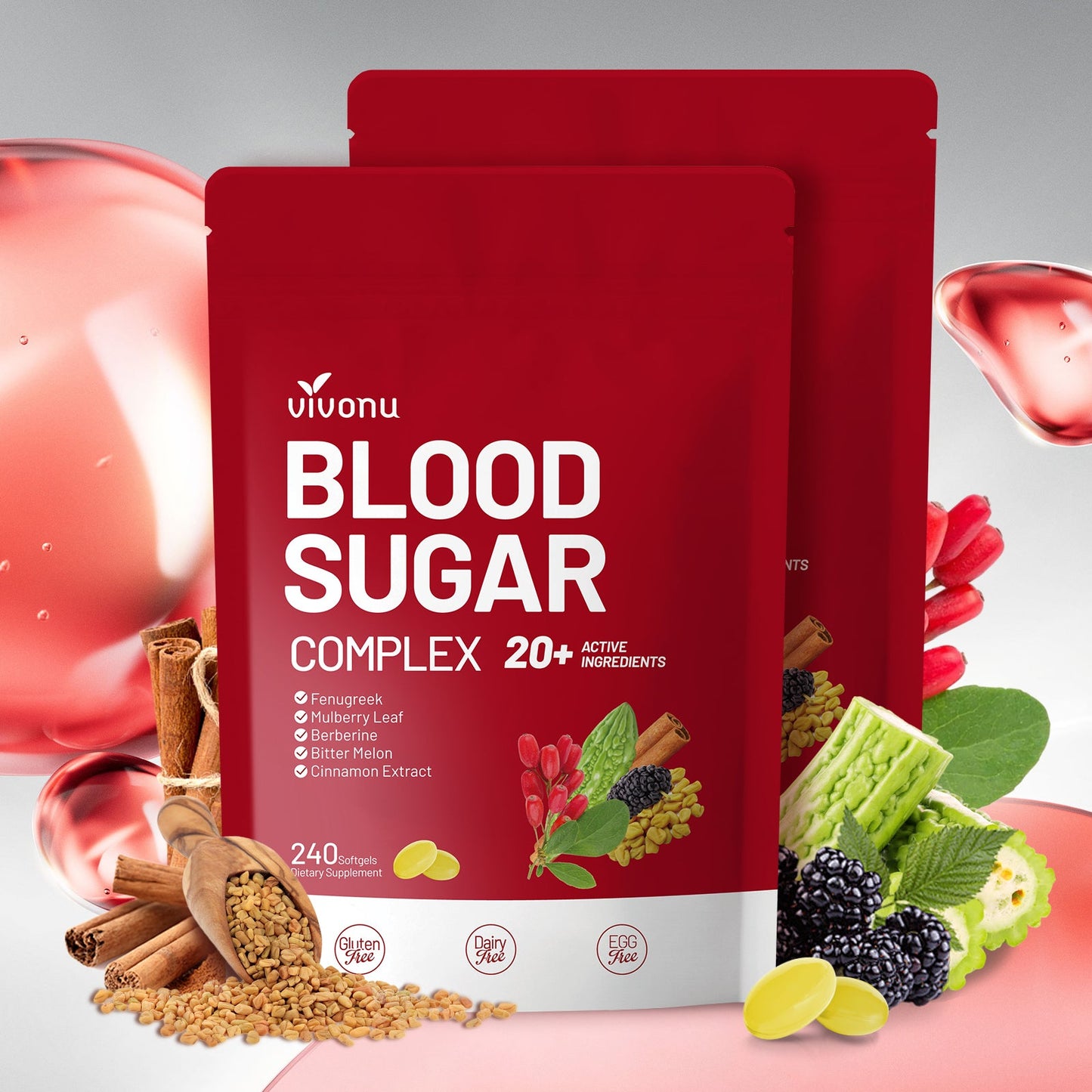Blood Sugar Complex with 20 Herbs
