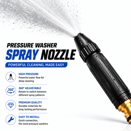 Powerful High-Pressure Home Car Wash & Garden Sprayer