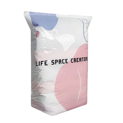 No-Pump Vacuum Storage Bags – Large Compression Space Saver Bags for Clothes, Comforters & Blankets