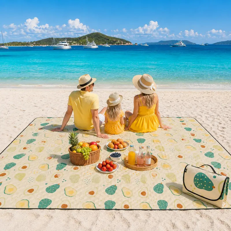 Large Waterproof Picnic Blanket – Foldable Outdoor Mat