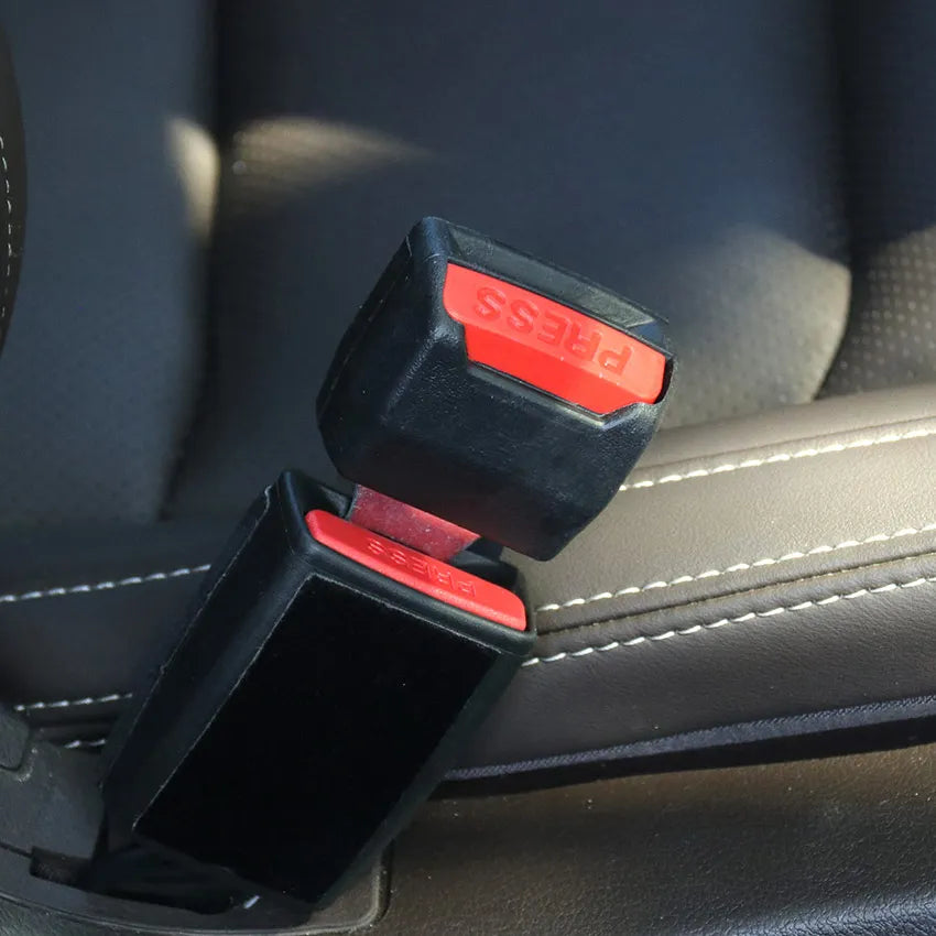 2PCS Car Seat Belt Extender – Thickened Safety Buckle, Easy Lock & Universal Fit