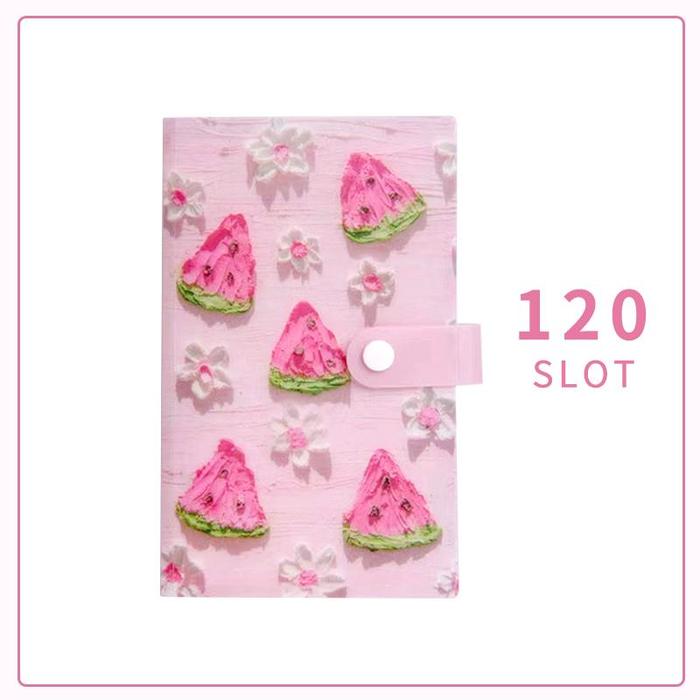 Photo Card Album Holder – 120/240 Slots for Polaroids, Fan Cards & Postcards