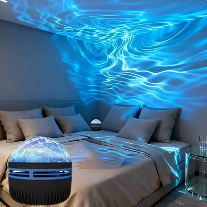 Immersive 5D Galaxy Night Light Projector – Transform Any Room Into a Dreamlike Star & Ocean World