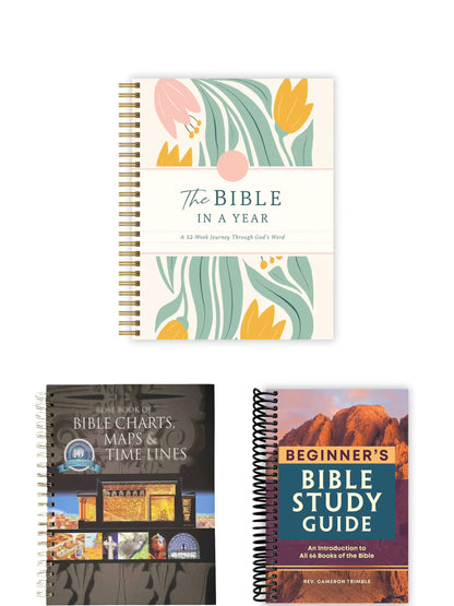 A 52-Week Journey Through God's Word,The Beginner's Bible Study Guide,ROSE BOOK OF BIBLE CHARTS
