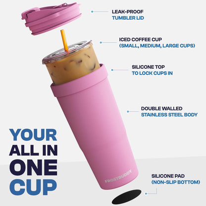 30oz Vacuum Insulated Tumbler – Keeps Drinks Cold & Hot for Hours