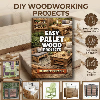 Beginner Woodworking Project Plans with Step-by-Step Blueprints