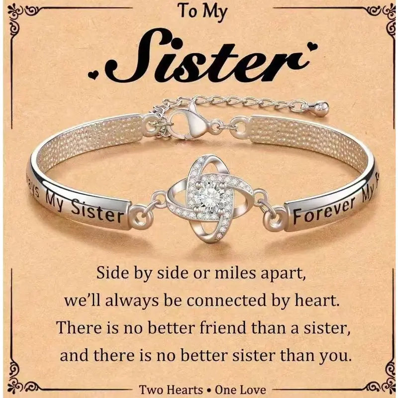 Sister Bracelet – Elegant Friendship Jewelry for Women