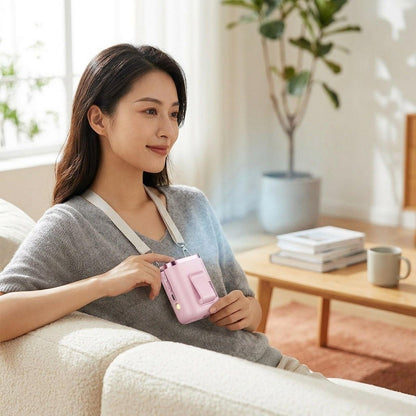 Semiconductor Cooling Waist Fan – Portable Clip-On & Neck Fan with Turbo Cooling
