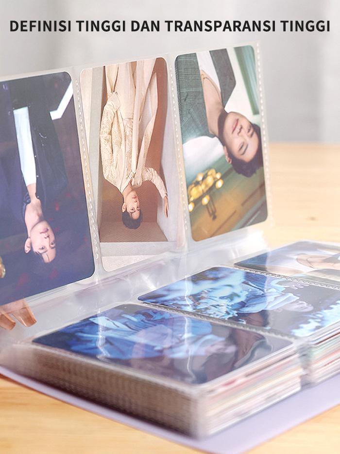Photo Card Album Holder – 120/240 Slots for Polaroids, Fan Cards & Postcards