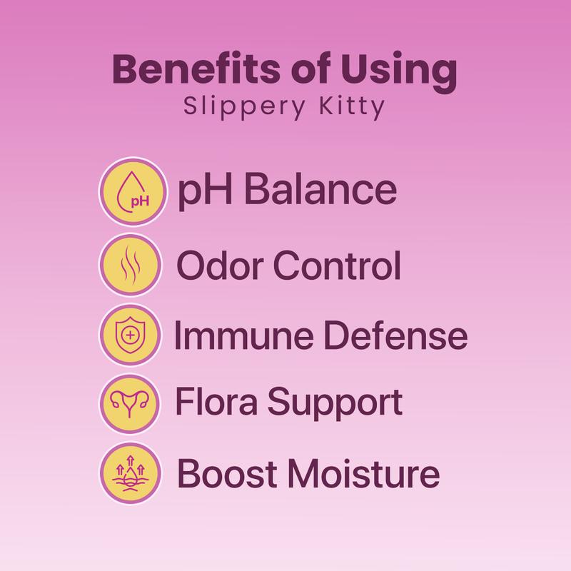 Slippery Kitty Feminine Probiotic Gummies