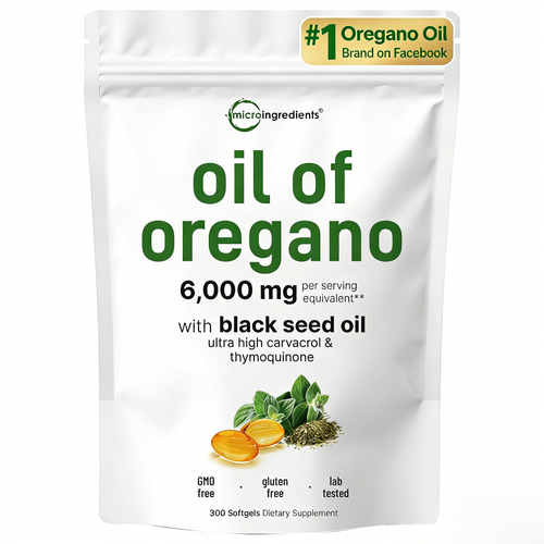 🎁 Micro Ingredients Oregano Oil with Black Seed Oil (100% off)