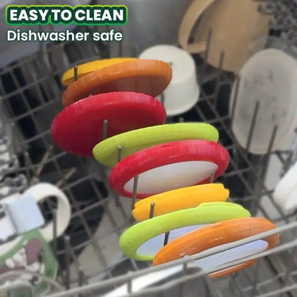 Remifa Silicone Stretch Pods, Airtight Food Storage Containers