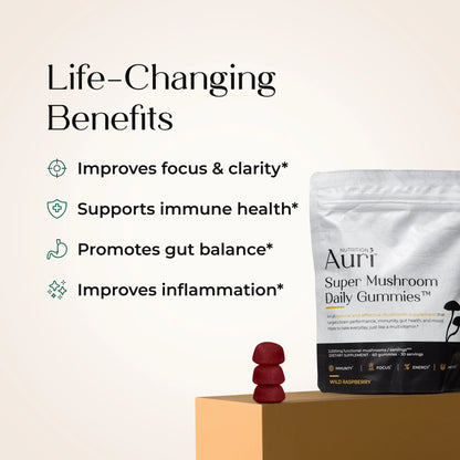 Super Mushroom Daily Gummies®