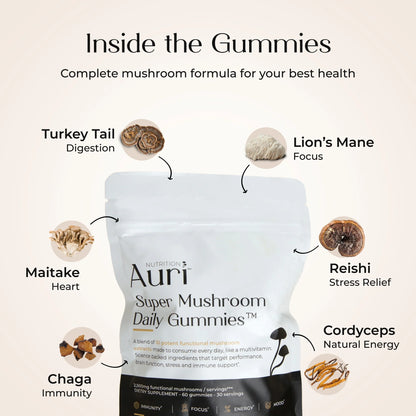 Super Mushroom Daily Gummies®