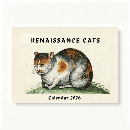 Ugly Cats In Renaissance Paintings 2026 Calendar