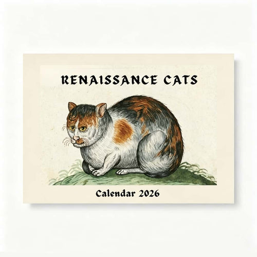 Ugly Cats In Renaissance Paintings 2026 Calendar