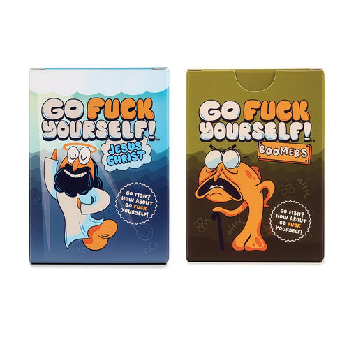 Go F Yourself! – Hilarious Adult Party Card Game for Game Nights & Friends