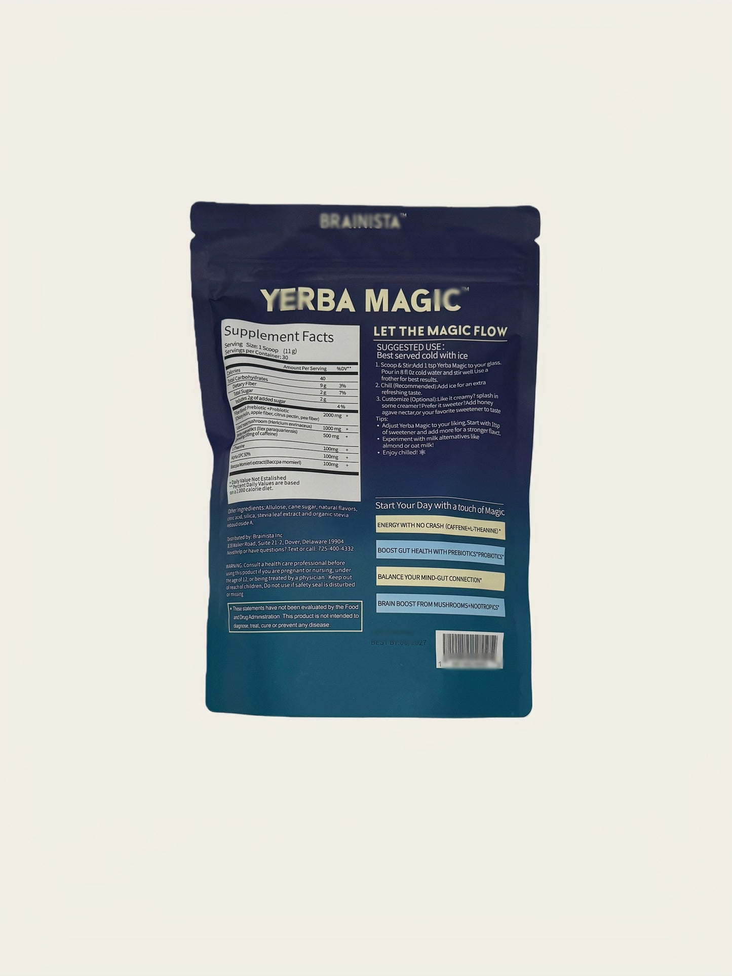 Yerba Mate Instant Tea Powder | 30 Servings