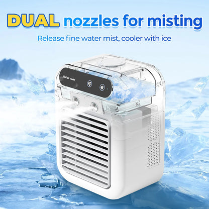 Portable Mini Air Cooler for Bedroom, Office & Camping
