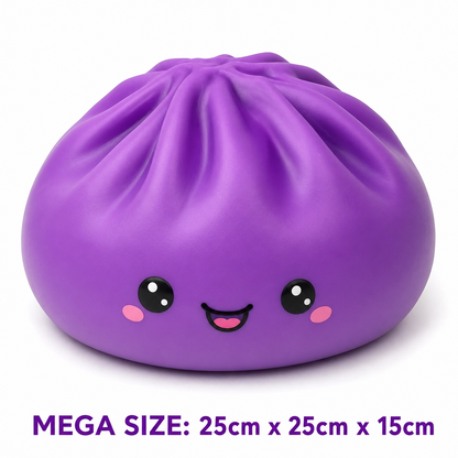 Mega Rainbow Dumplings Cute Fidget Toy, Soft Squeeze Stress Anxiety Relief Decompression Dough