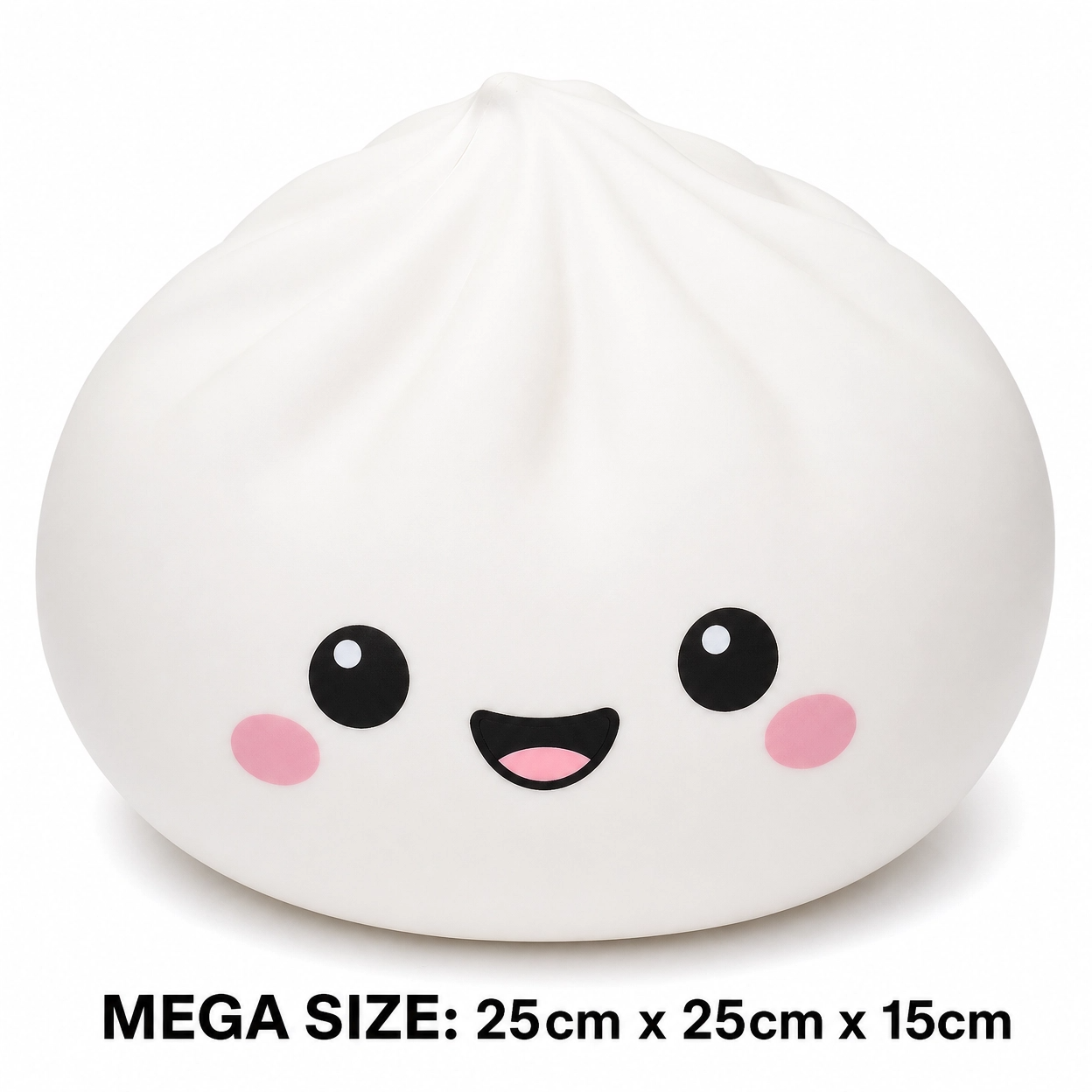 Mega Rainbow Dumplings Cute Fidget Toy, Soft Squeeze Stress Anxiety Relief Decompression Dough