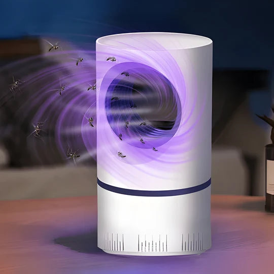 Fan-Powered Fruit Fly Trap with Blue Light, Indoor Bug Catcher
