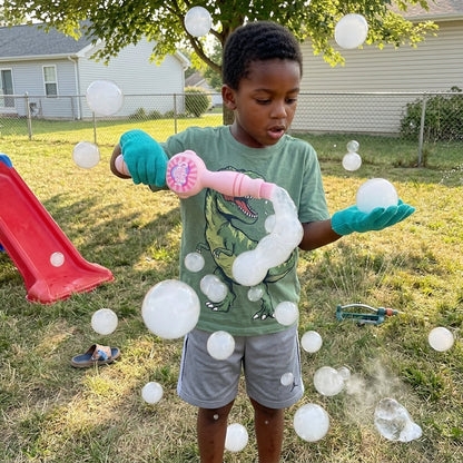 Magic Fog Bubble Machine – Elastic Bubble Wand with Smoke Effects for Kids & Parties