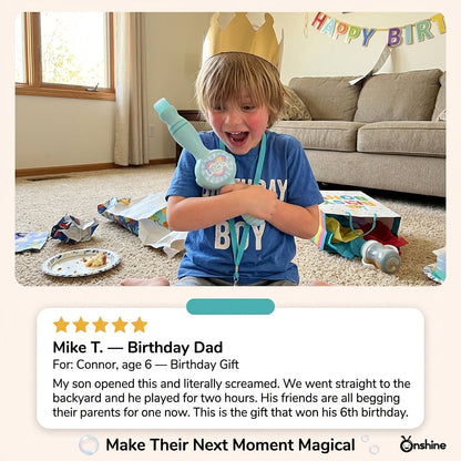 Magic Fog Bubble Machine – Elastic Bubble Wand with Smoke Effects for Kids & Parties