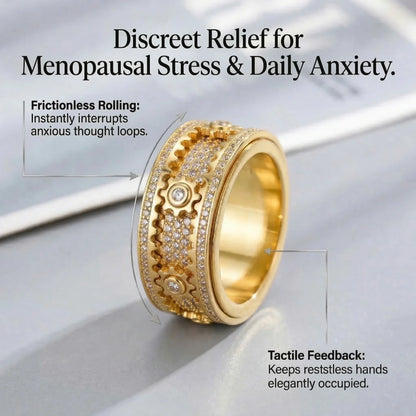 Mindfulness Spinning Ring – Relieve Stress with a Handmade 3D Fidget Band
