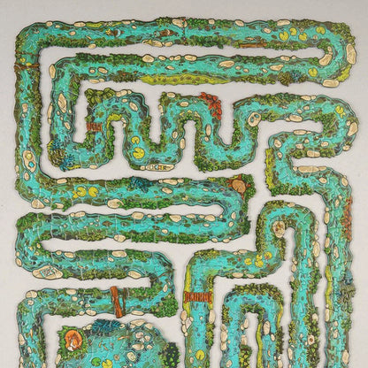 Summer Riverside Puzzle (Mostly Edge Puzzles) 438/50l uprightas