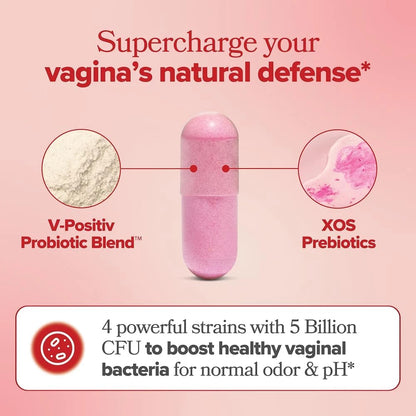 URO Vaginal Probiotics for Women pH Balance with Prebiotics & Lactobac