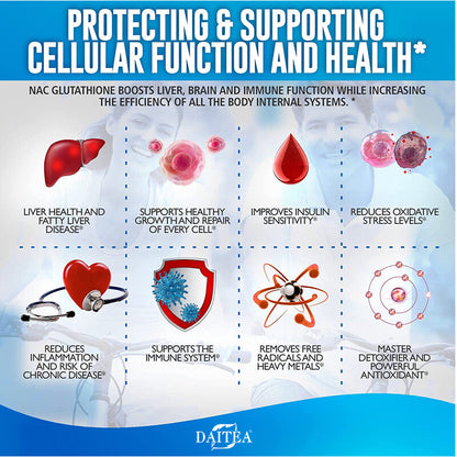 Nac Glutathione Collagen Softgel Skin Whitening Anti-Aging Antioxidant Immune US