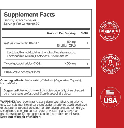 URO Vaginal Probiotics for Women pH Balance with Prebiotics & Lactobac