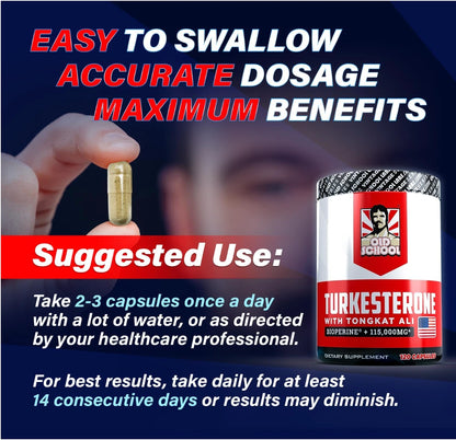Turkesterone Supplement for Men 15,000mg （Max Potency）