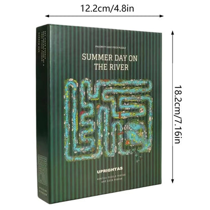 Summer Riverside Puzzle (Mostly Edge Puzzles) 438/50l uprightas
