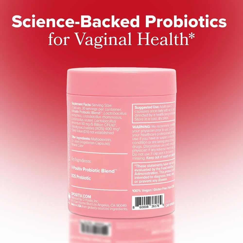 URO Vaginal Probiotics for Women pH Balance with Prebiotics & Lactobac
