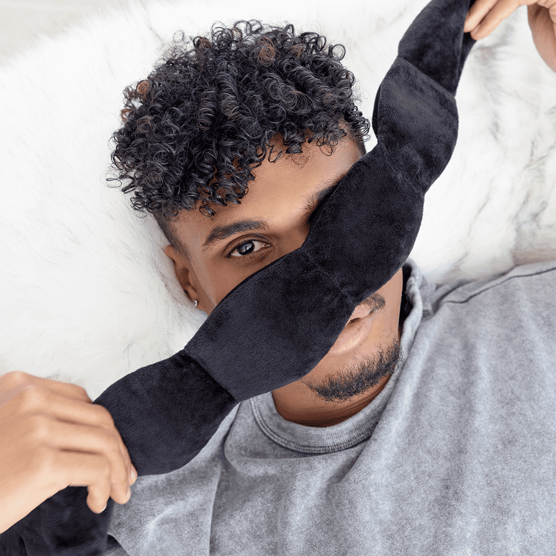 Sleep Mask | The weightedBlanket For Your Eyes, DeepSleep, side-sleeping Friendly100% Blackout