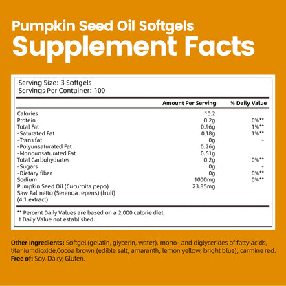 Pumpkin Seed Oil for Hair & Skin